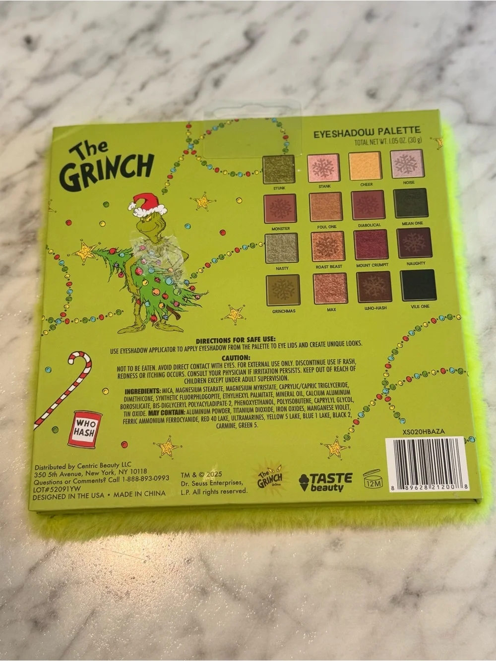 The Grinch grinch nwot